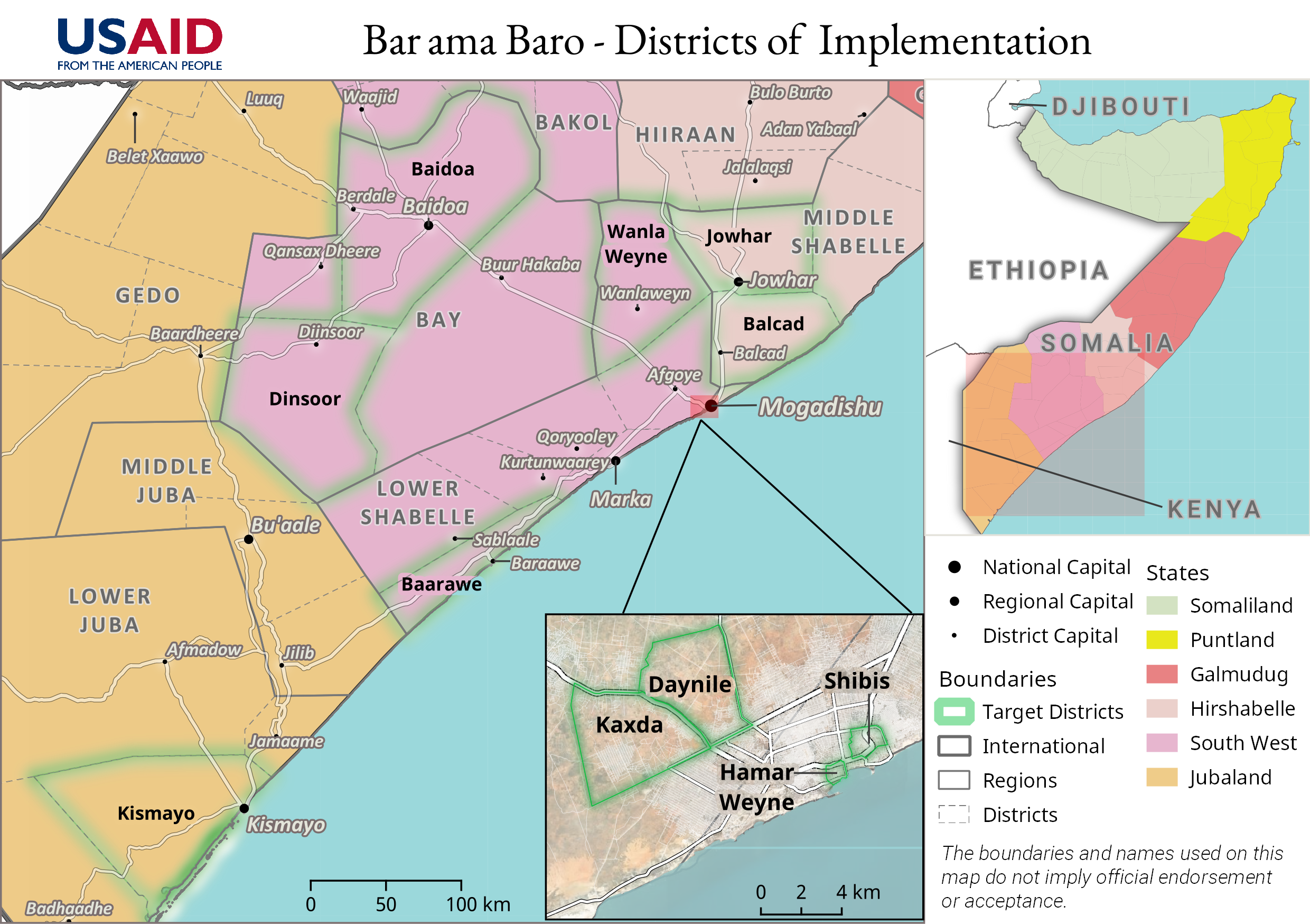 Somalia Bar Ama Baro Education project